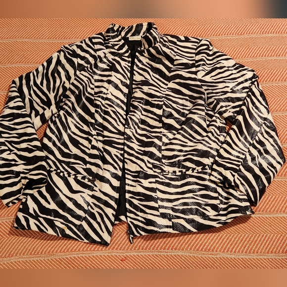 Kim Rogers Long Sleeve Animal print jacket - Picture 1 of 4